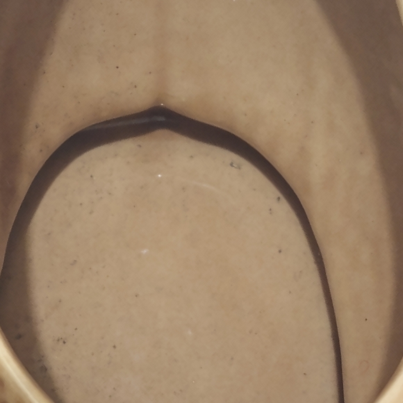 Vintage Giftwares Co.Nancy Pew Ceramic Football Planter Snack Bowel Taiwan Japan - Picture 9 of 12